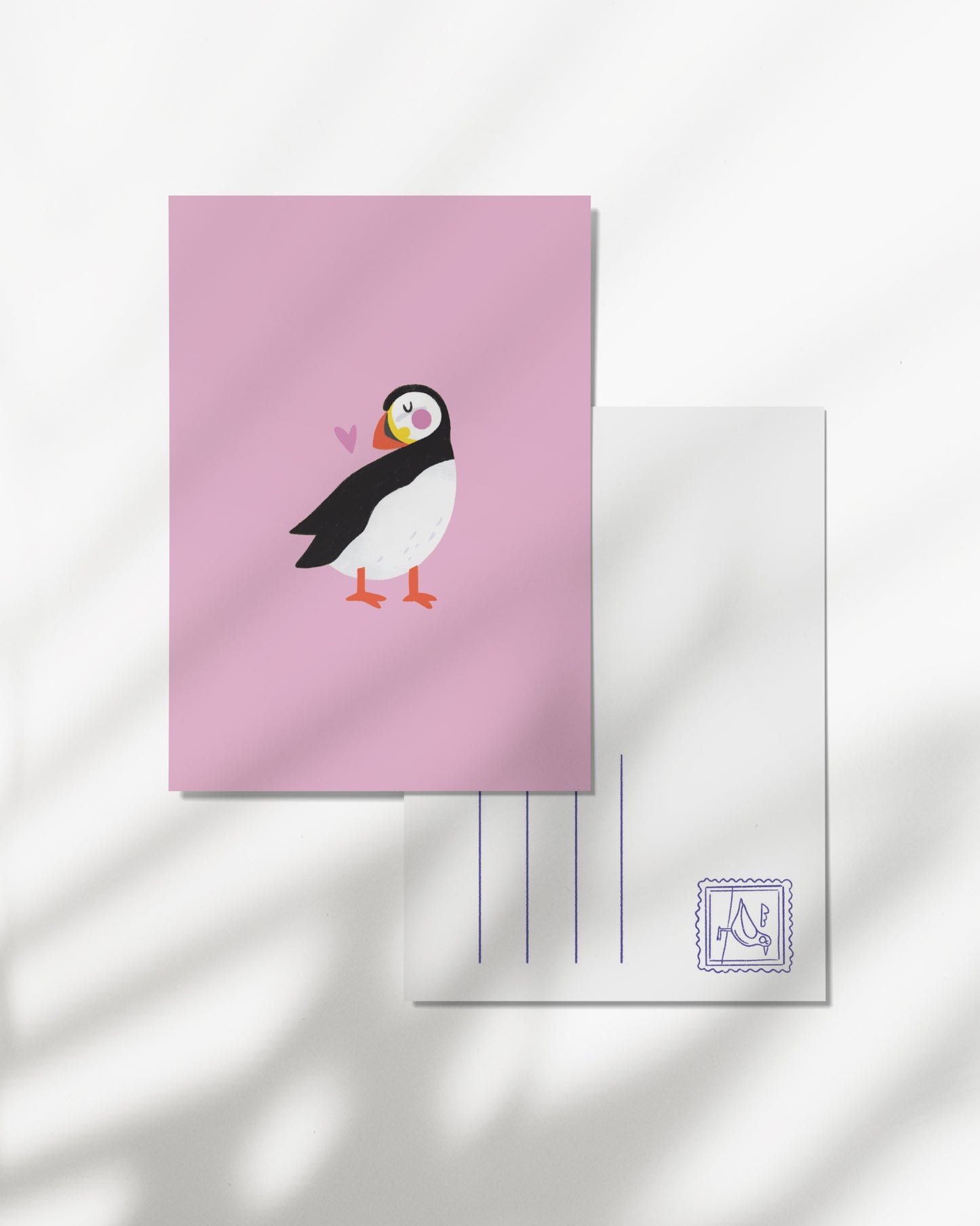 Carte postale - Macareux