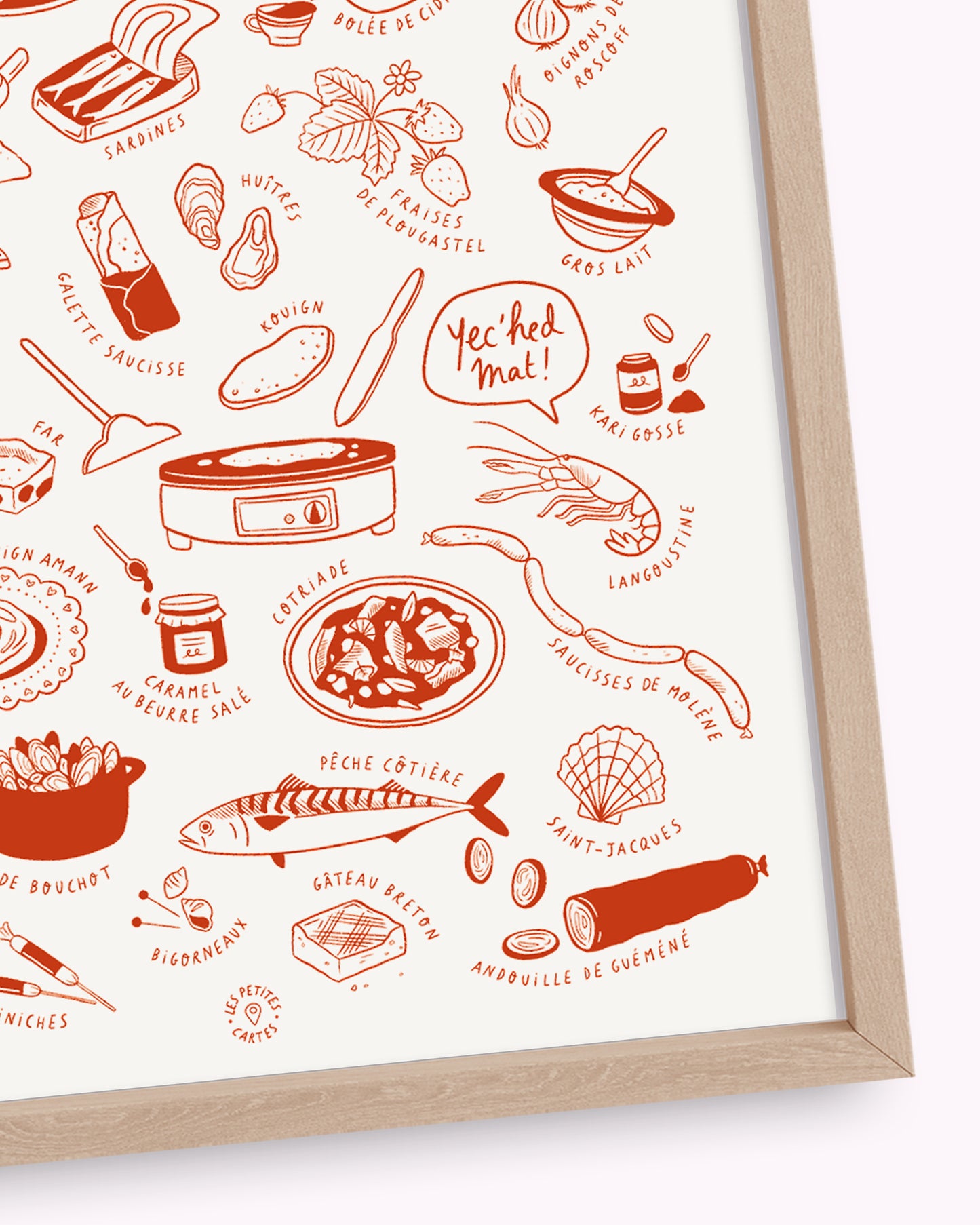 Affiche Cuisine bretonne
