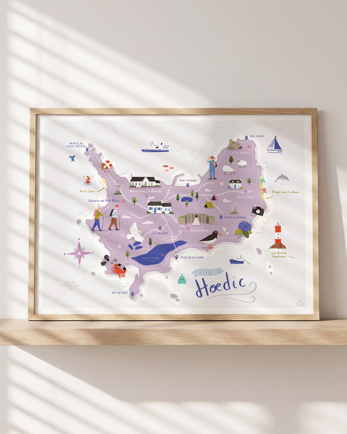Affiche île d'Hœdic