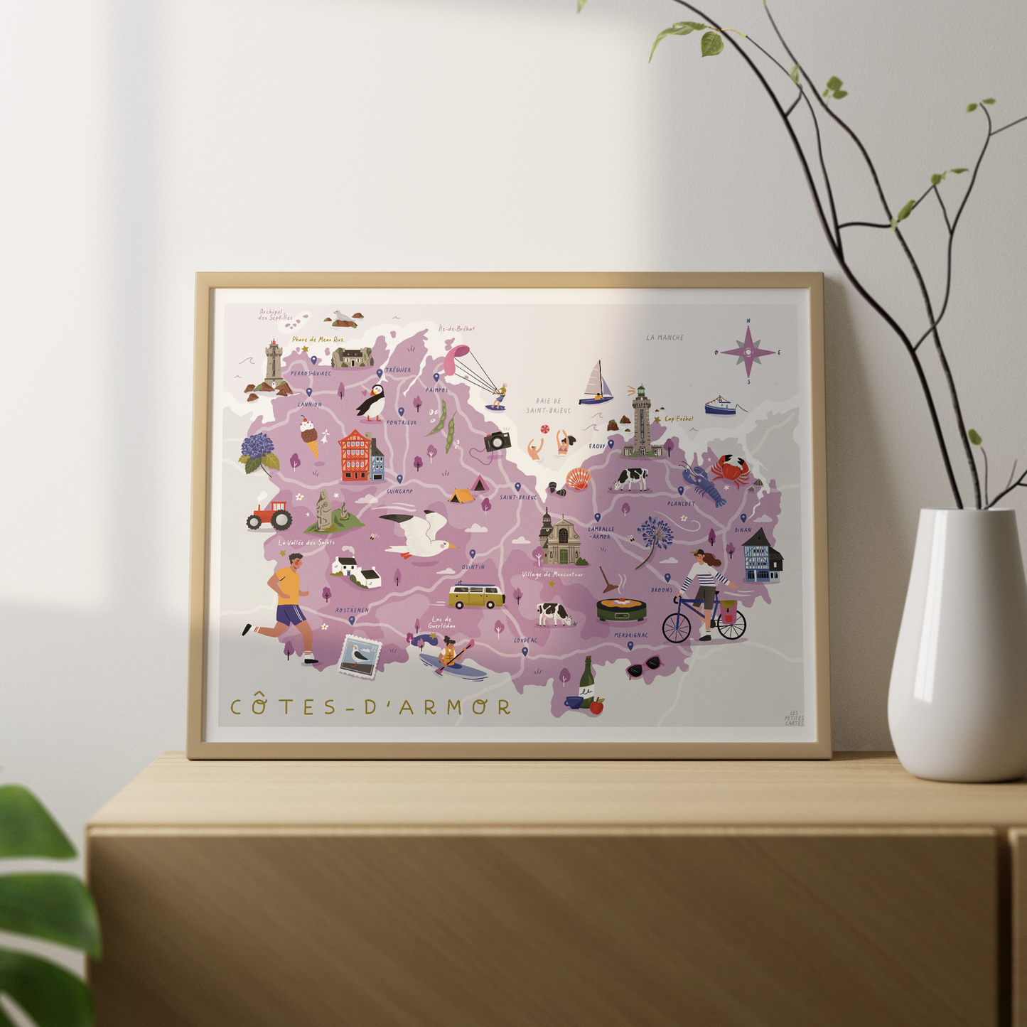 Affiche Côtes d'Armor