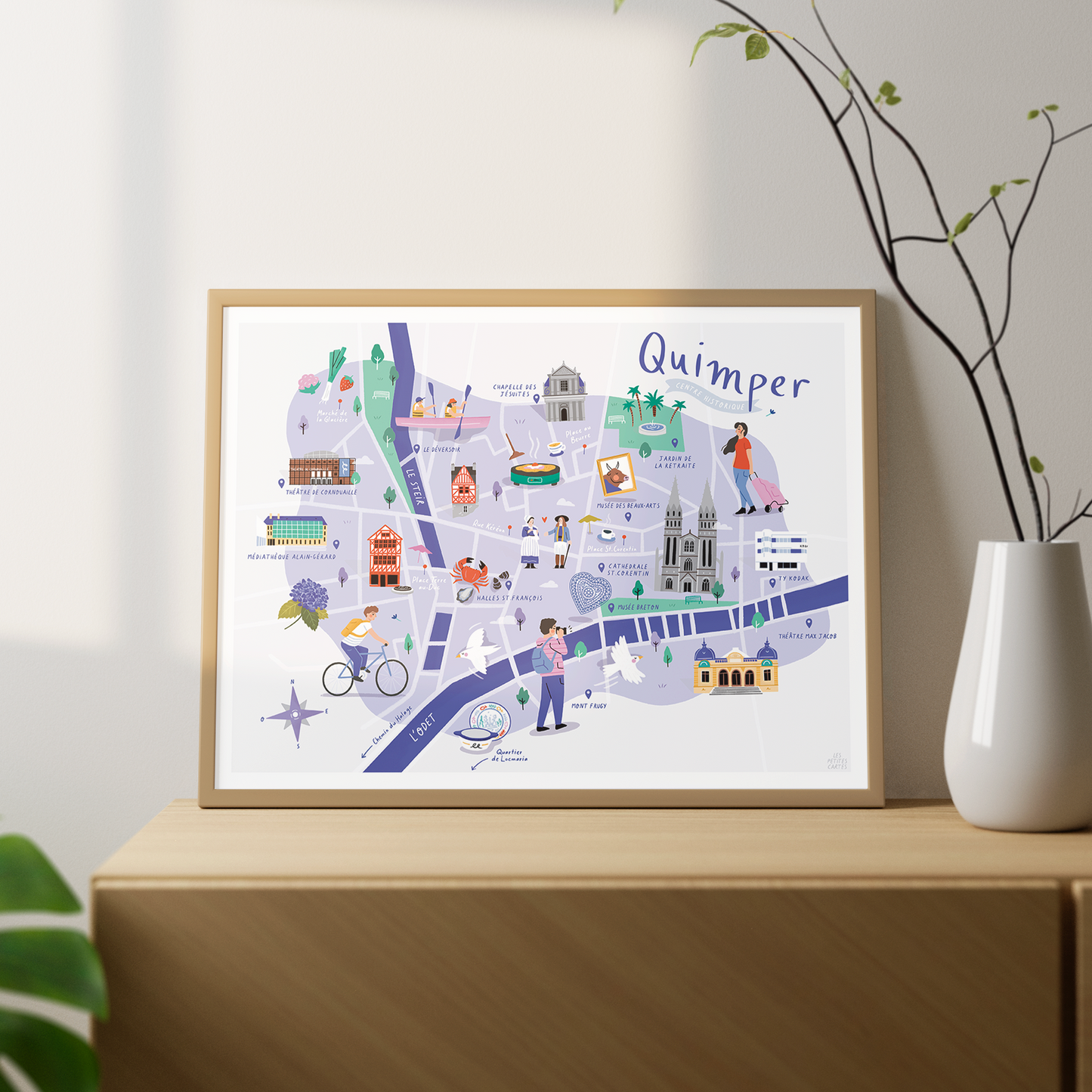 Affiche Quimper