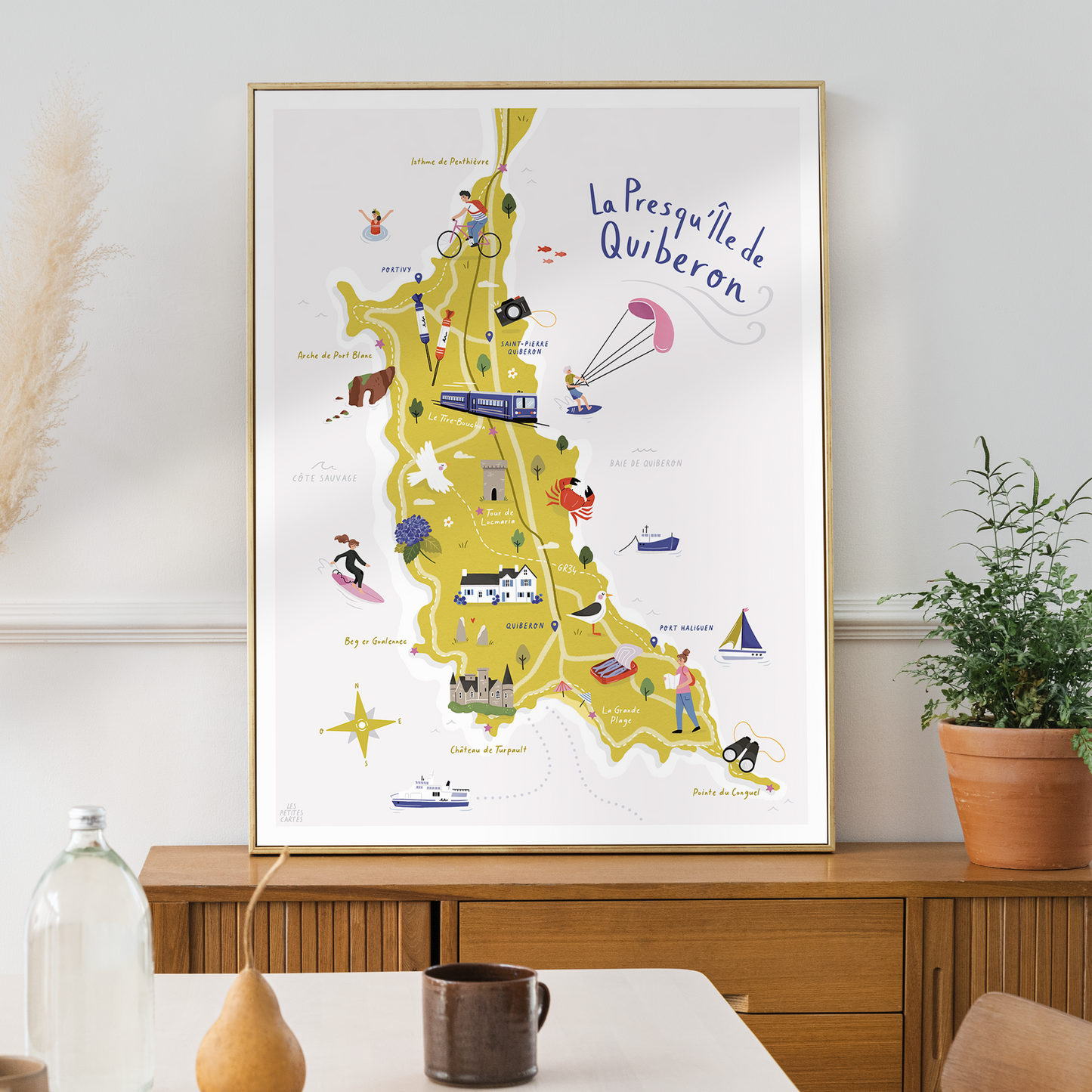 Affiche Presqu'île de Quiberon