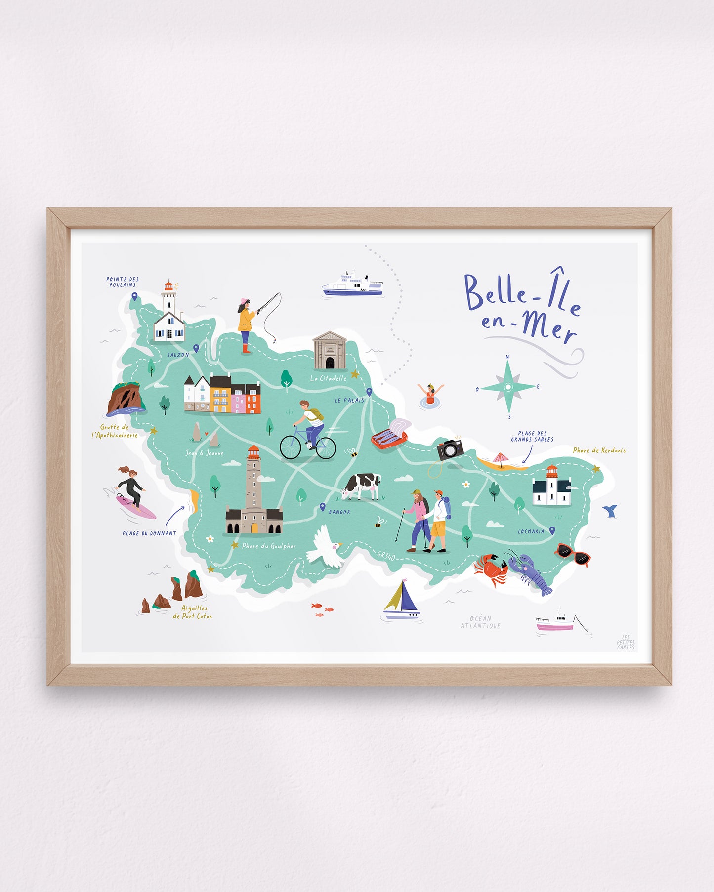 Affiche Belle-île-en-mer