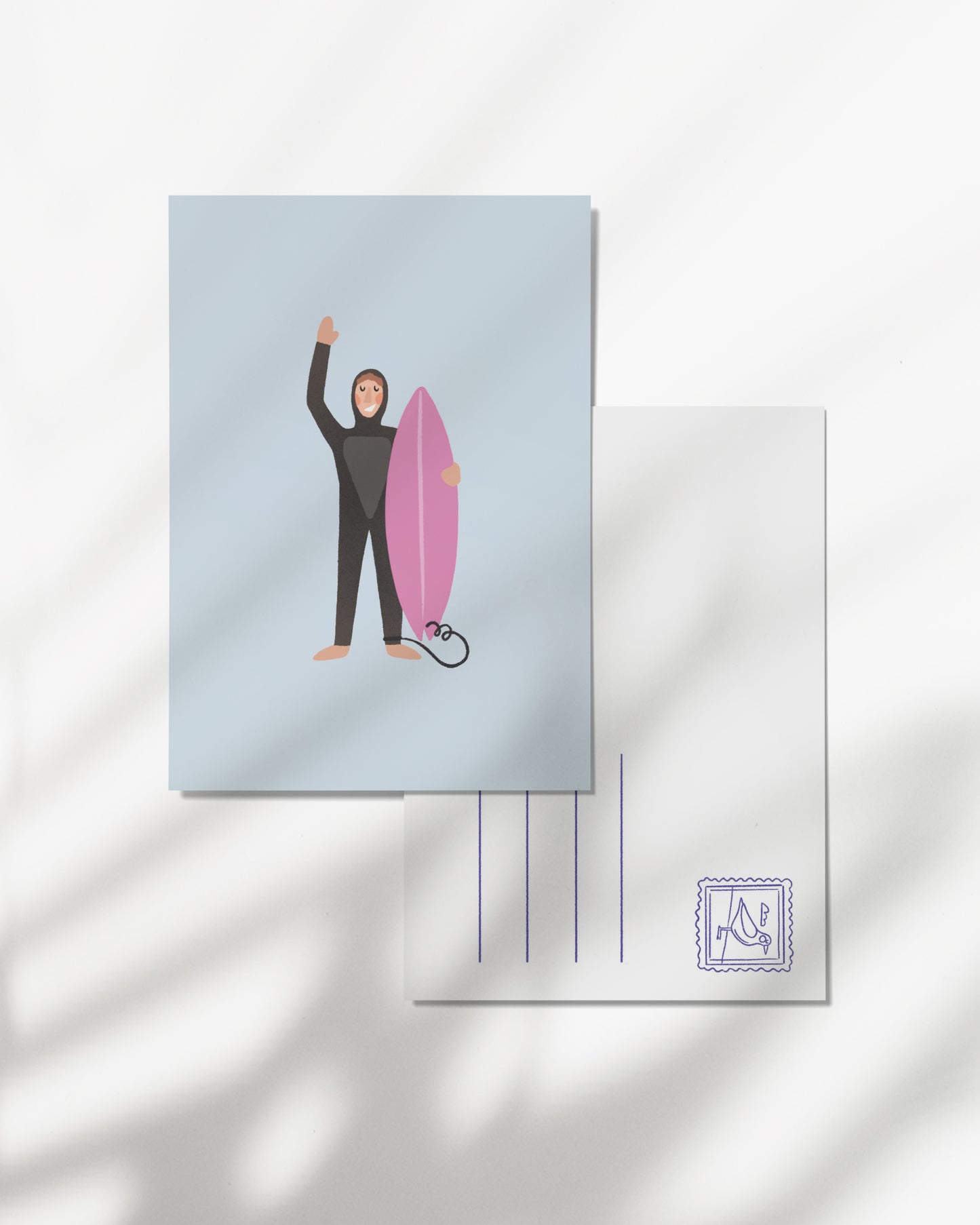 Carte postale - Surfeur