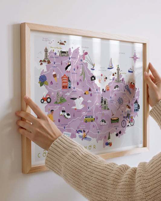 Affiche Côtes d'Armor