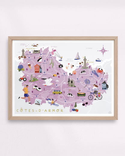 Affiche Côtes d'Armor