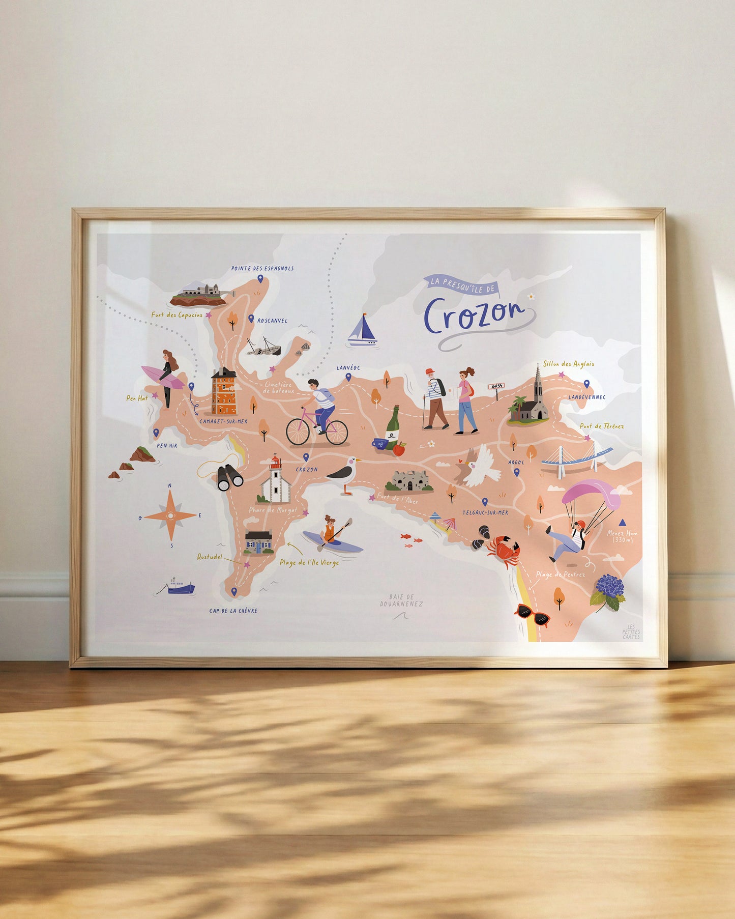 Affiche Presqu'île de Crozon