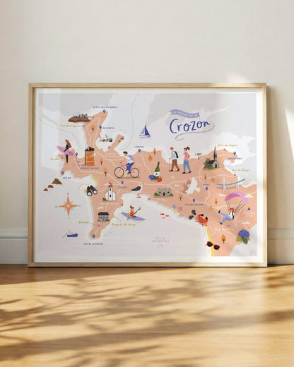 Affiche Presqu'île de Crozon