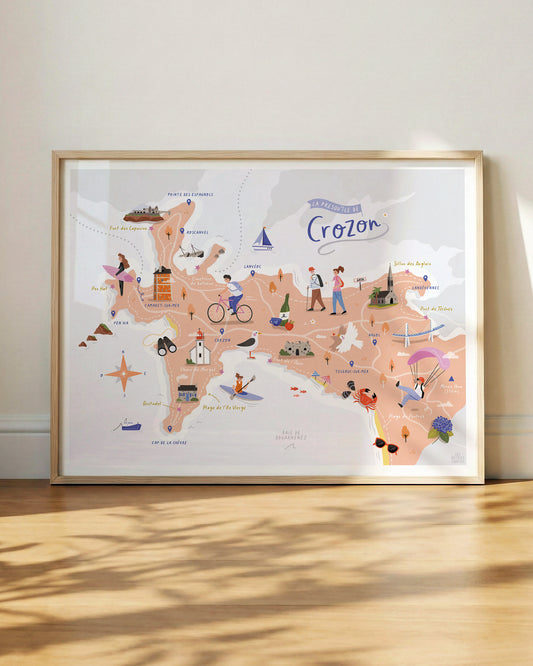 Affiche Presqu'île de Crozon