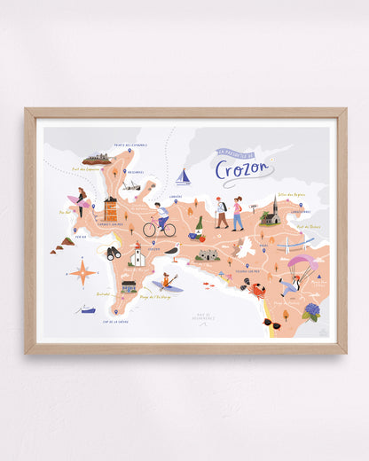 Affiche Presqu'île de Crozon