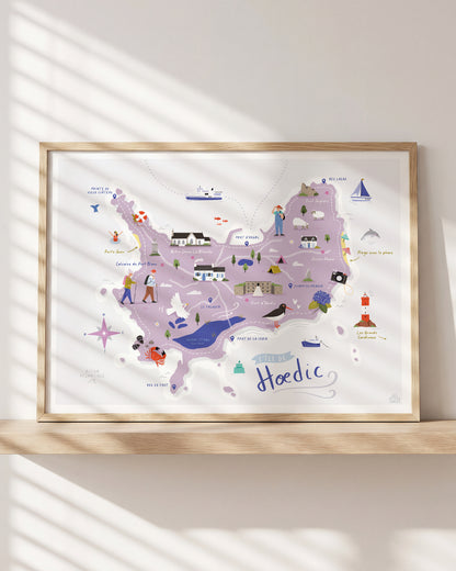 Affiche île d'Hœdic