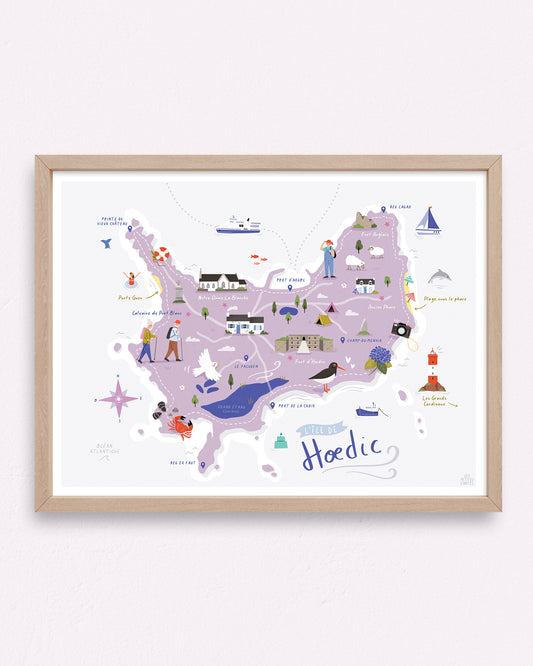 Affiche île d'Hœdic