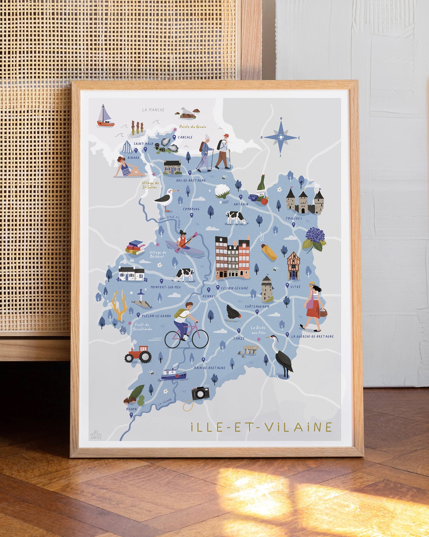 Affiche Ille-et-Vilaine