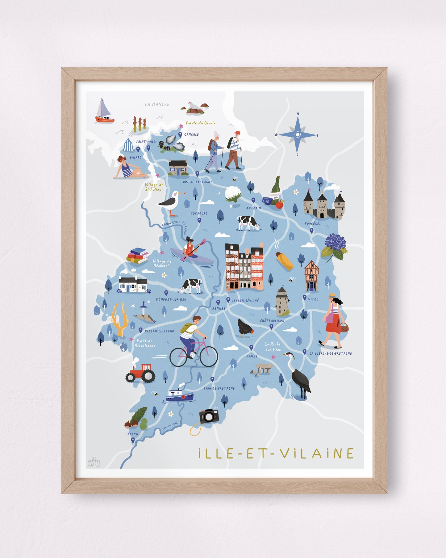Affiche Ille-et-Vilaine
