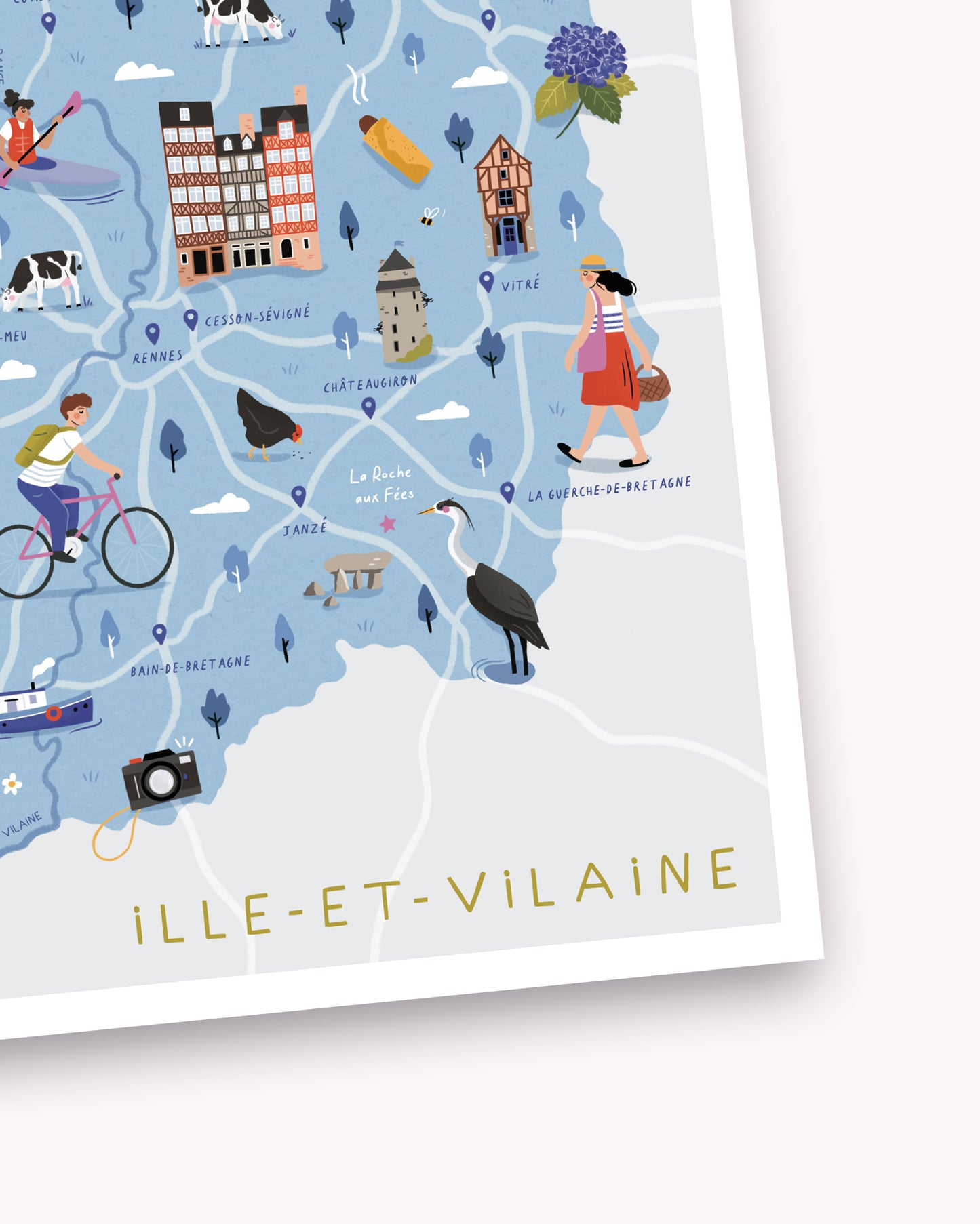 Affiche Ille-et-Vilaine