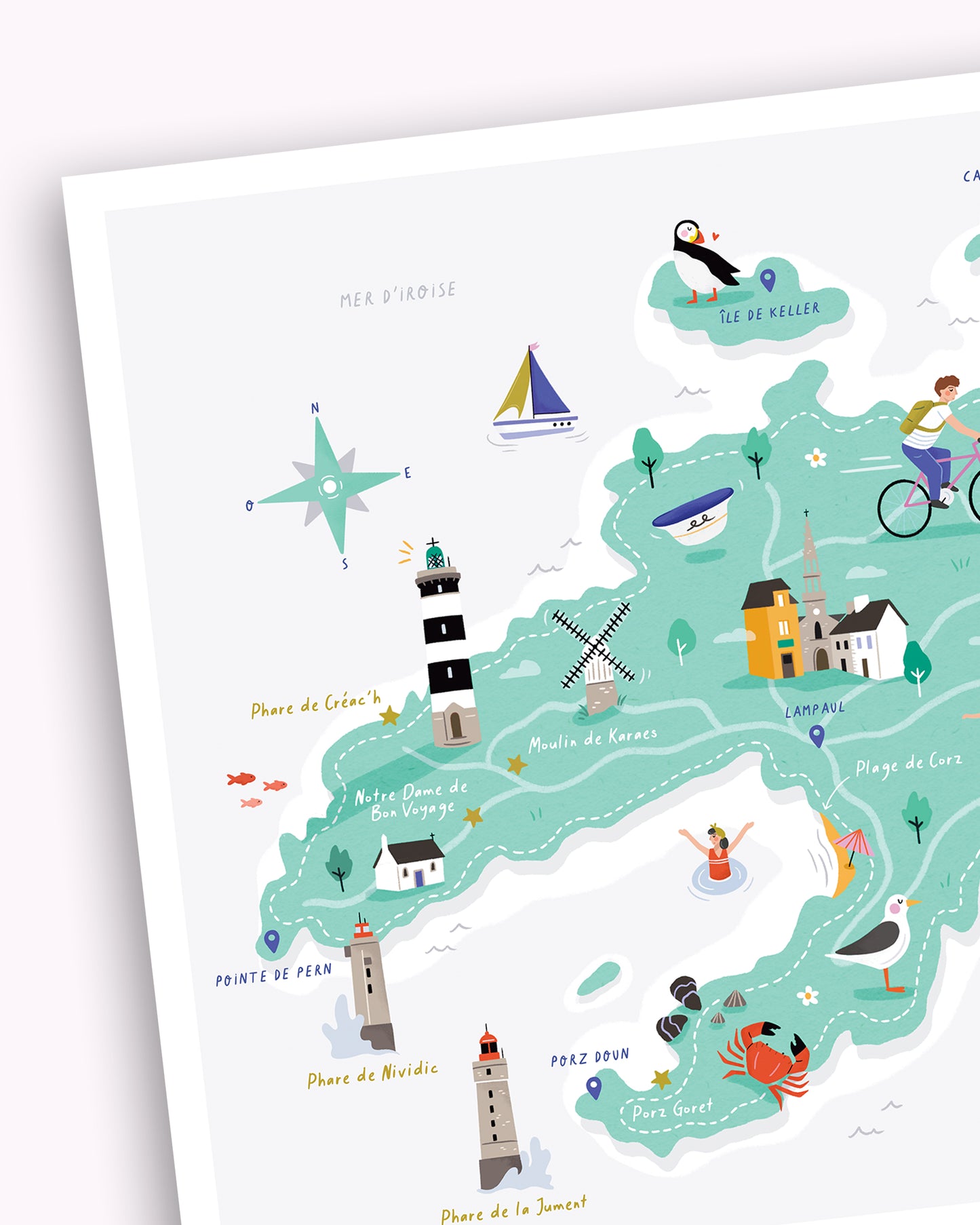 Affiche île d'Ouessant