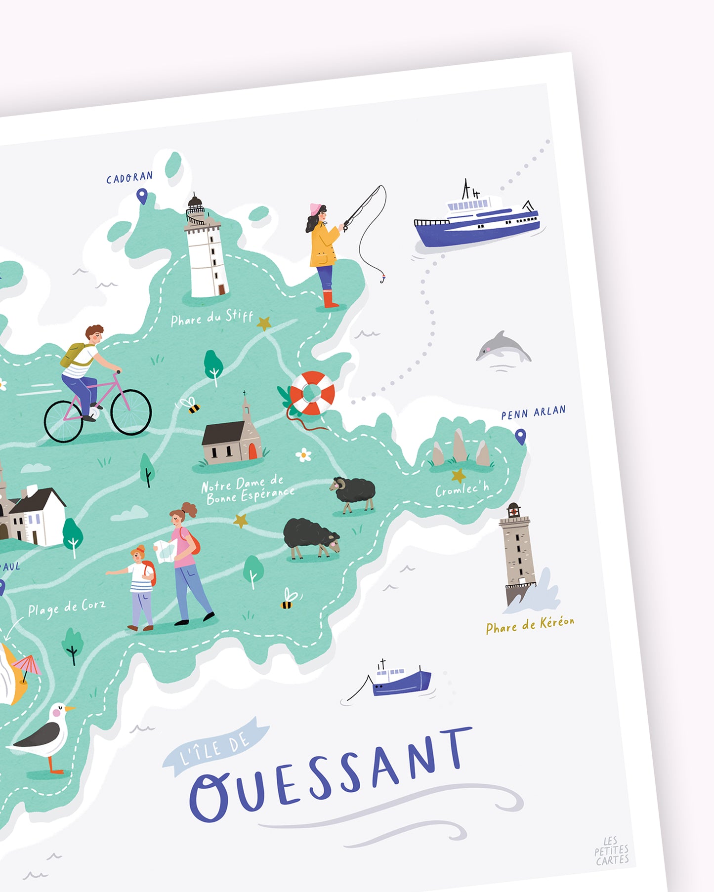 Affiche île d'Ouessant