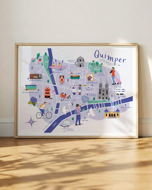 Affiche Quimper