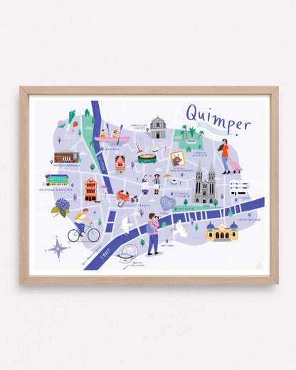 Affiche Quimper