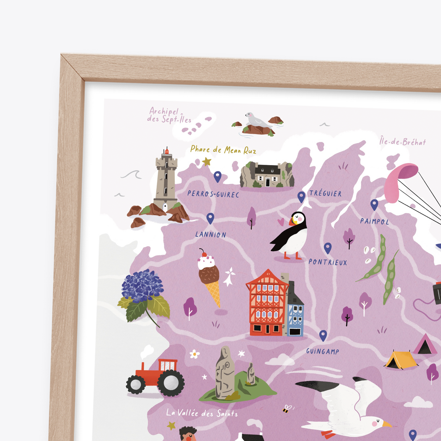 Affiche Côtes d'Armor