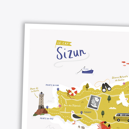 Affiche Cap Sizun