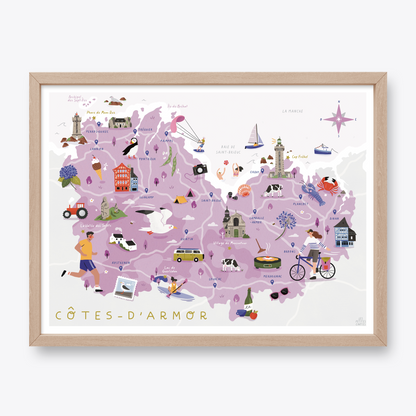 Affiche Côtes d'Armor