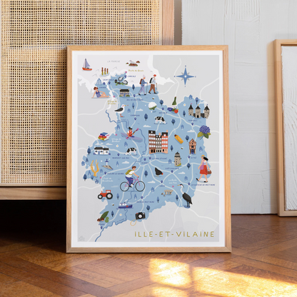 Affiche Ille-et-Vilaine