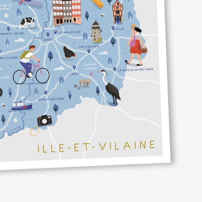 Affiche Ille-et-Vilaine