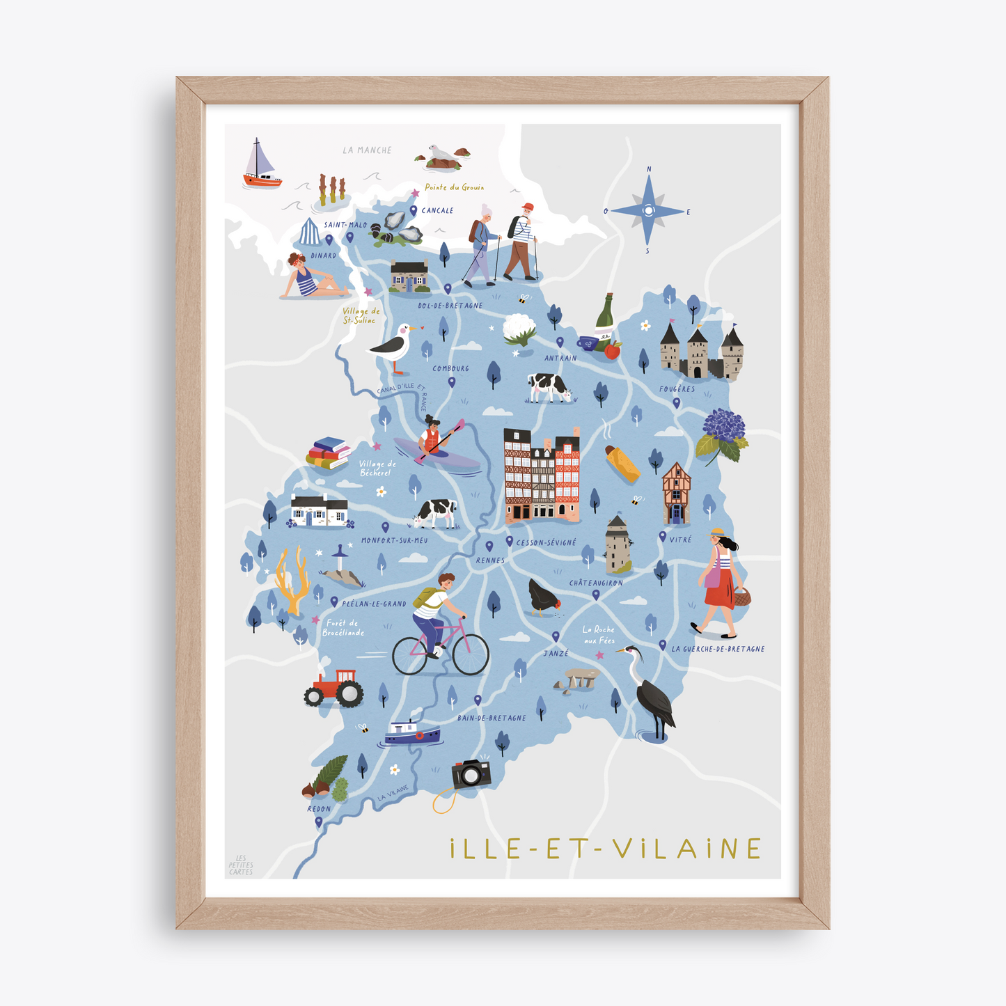 Affiche Ille-et-Vilaine